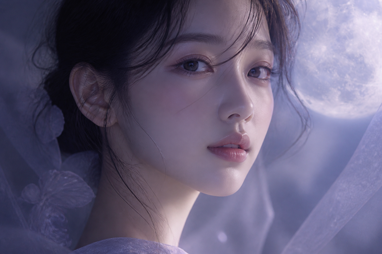 몽환적인 달빛