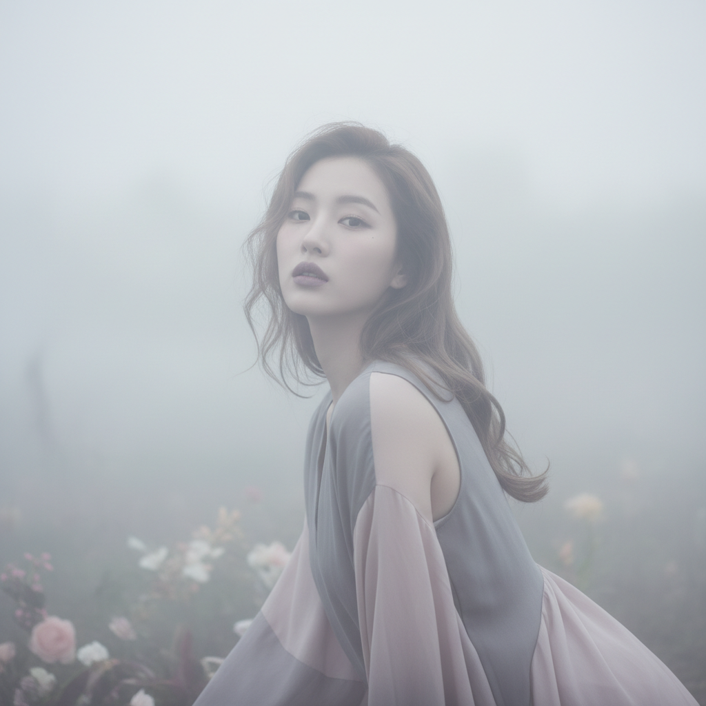 그레이시 안개 핑크